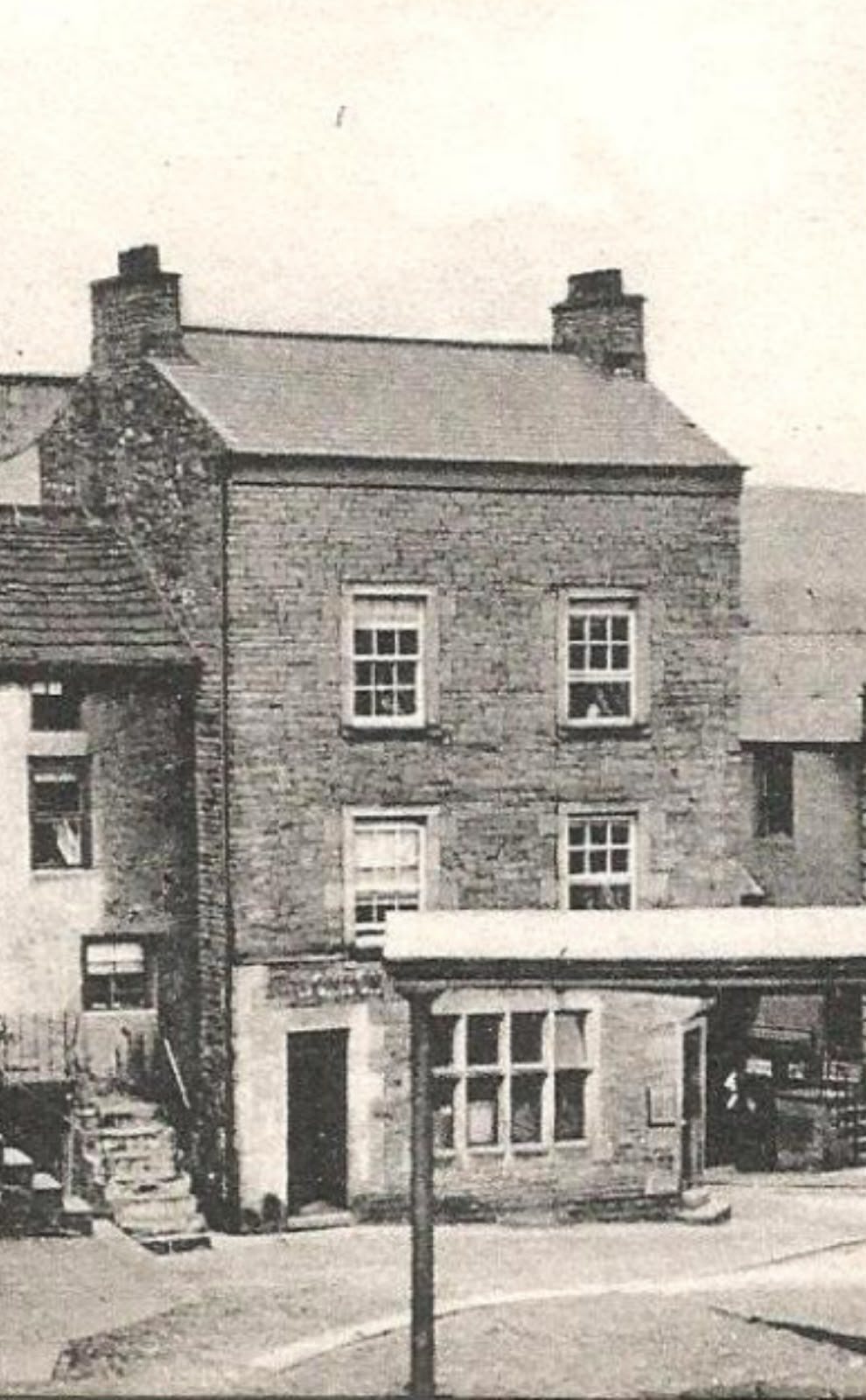 The Coffee Bank building in Alston